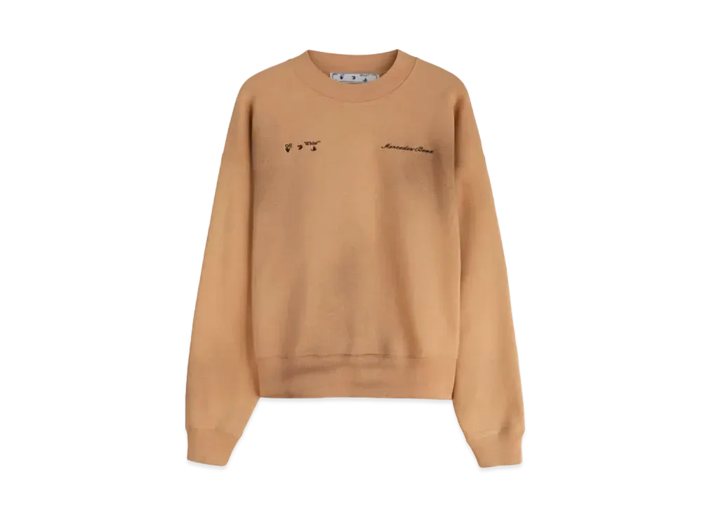 OFF-WHITE C/O Project Maybach L/S Sweatshirt "Beige"