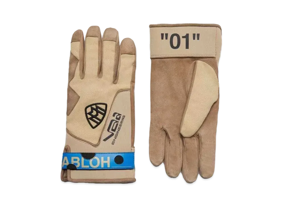 OFF-WHITE C/O Project Maybach Gloves "Beige"