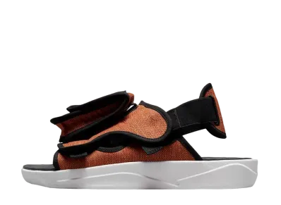 Nike Jordan LS Slide "Archeo Brown/Habanero Red/Hemp"