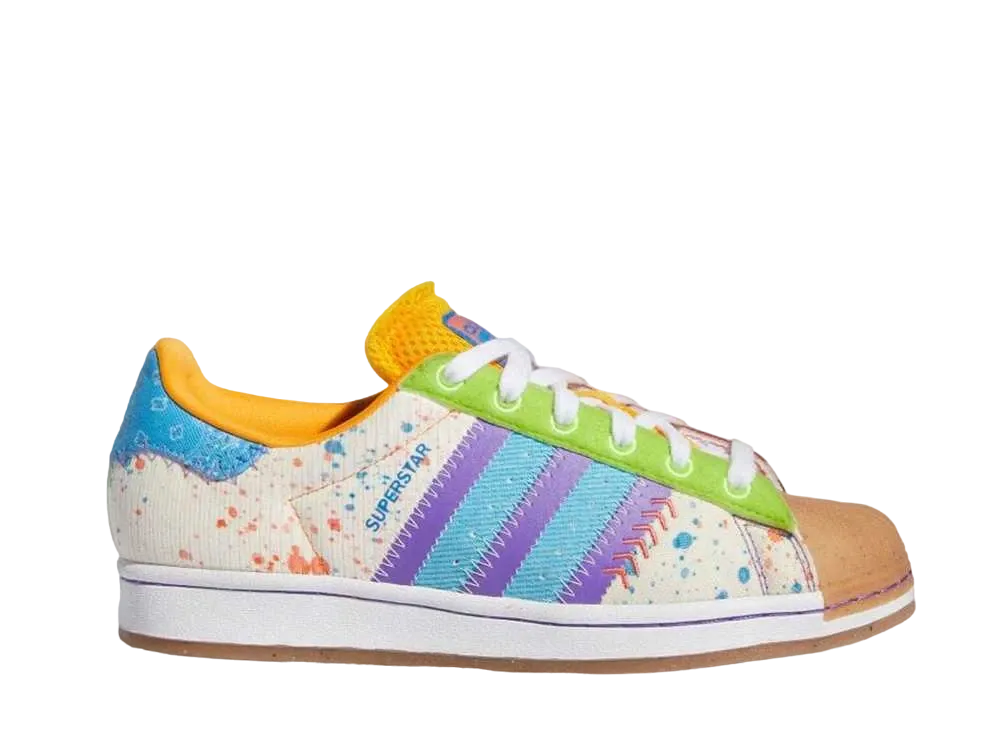 S.E.E.D. × アディダス オリジナルス ウィメンズ スーパースター G20 CM 201 "オレンジラッシュ/セミターボ/ブライトブルー"