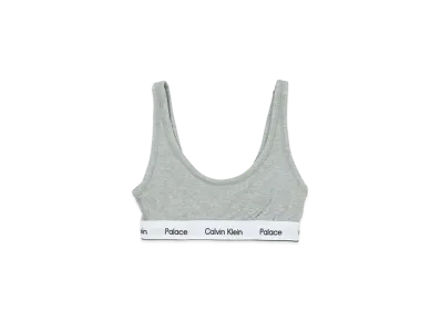 CK1 PALACE UNLINED BRALETTE "Light Grey Heather"