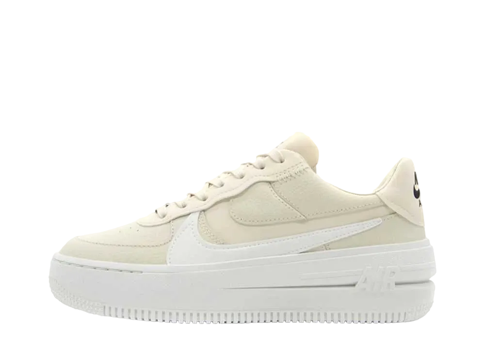 Nike Women's Air Force 1 Low PLT.AF.ORM "Fossil/Sail/White/Black"