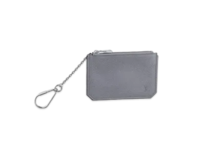 Louis Vuitton Taiga Pochette Cle "Glacier"