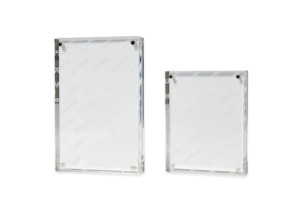Supreme Acrylic Photo Frame (Set of 2) "Clear"
