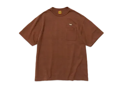HUMAN MADE POCKET COLOR T-SHIRT "Brown"