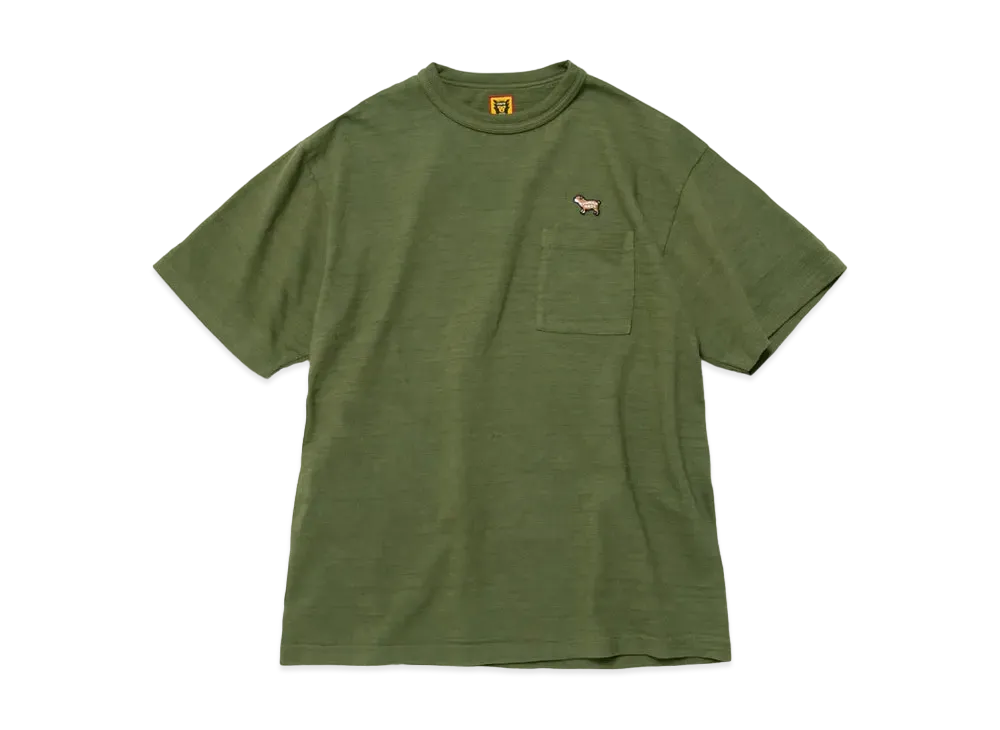 HUMAN MADE POCKET COLOR T-SHIRT "Olive"