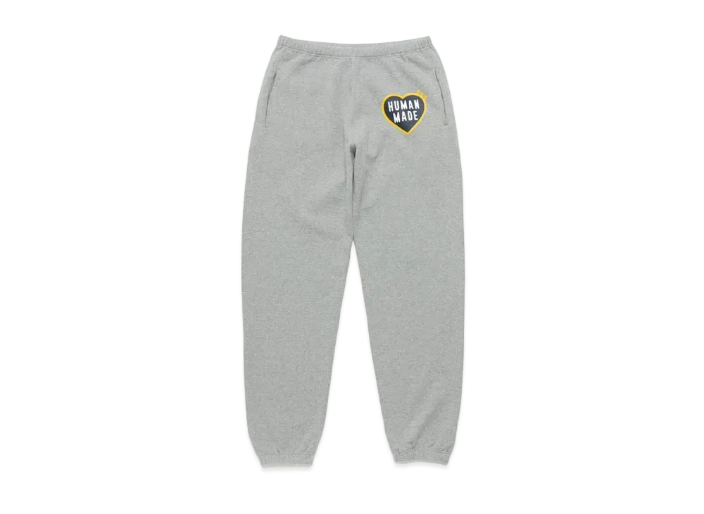 HUMAN MADE HEAVY SWEAT PANTS "Grey"