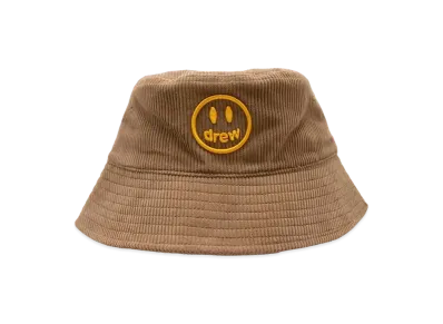 drew house corduroy bucket hat "Chaz Brown"