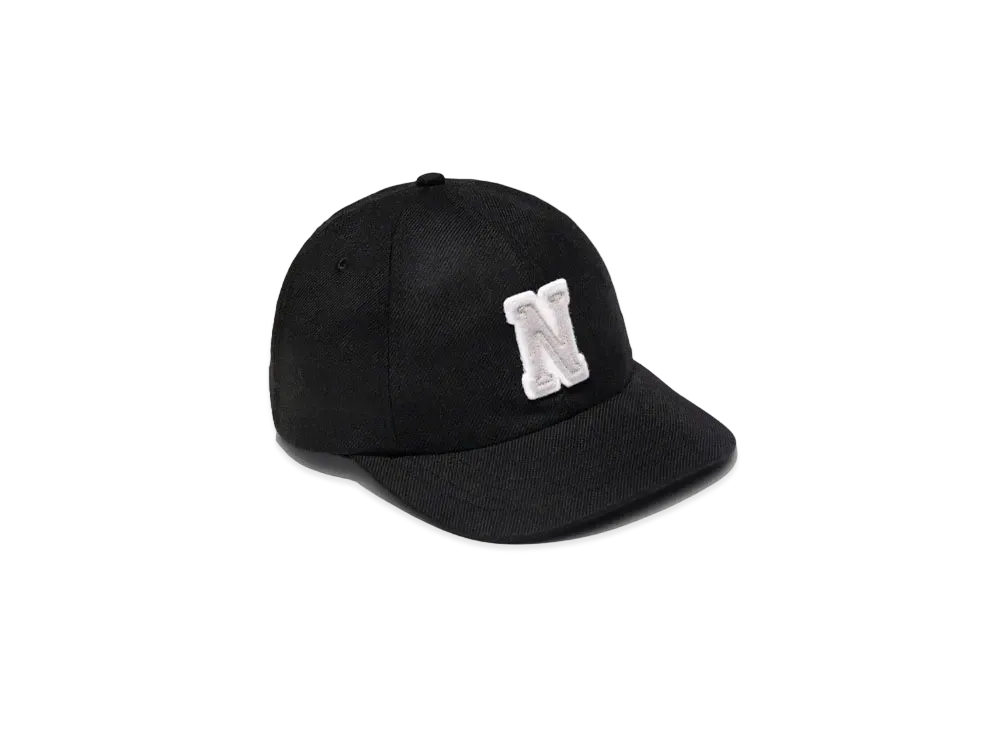Noah Uni Wool 6-Panel "Black"
