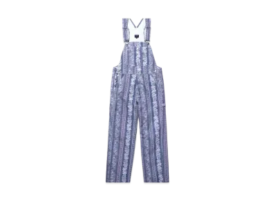 Noah Denim Overall "Striped Floral"