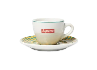 Supreme IPA Porcellane Aosta Espresso Set (Set of 2) "Teal"