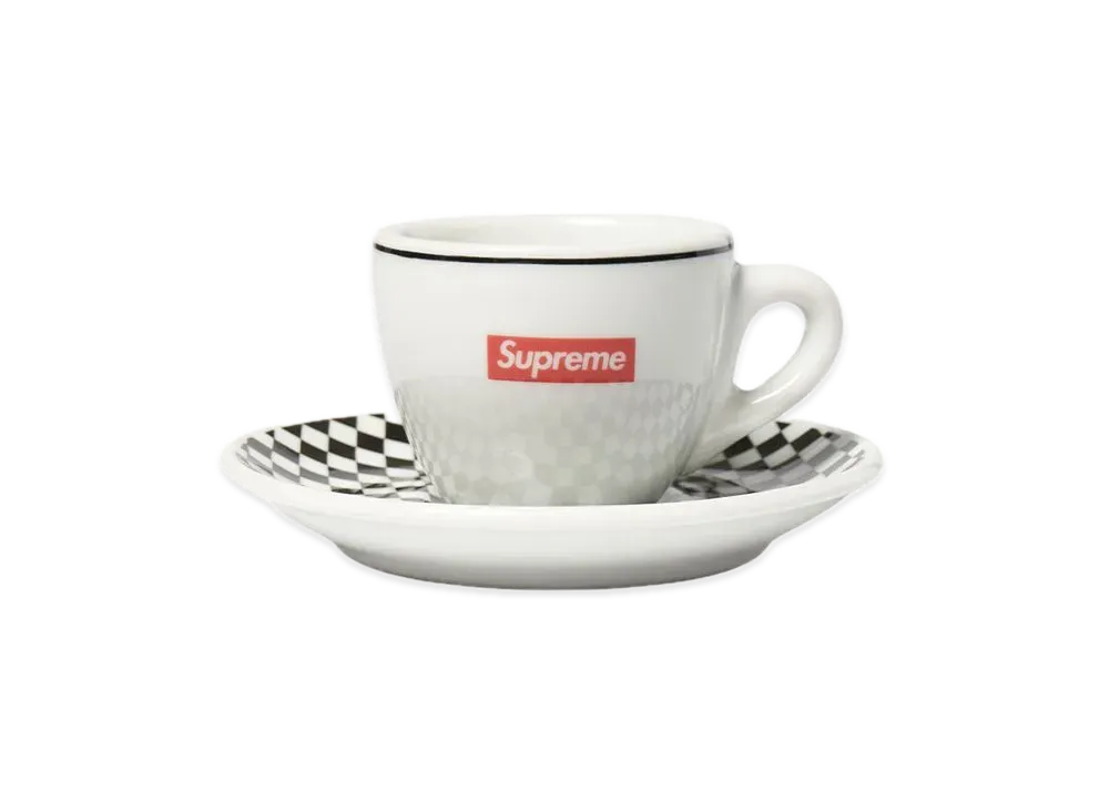 Supreme IPA Porcellane Aosta Espresso Set (Set of 2) "Black"
