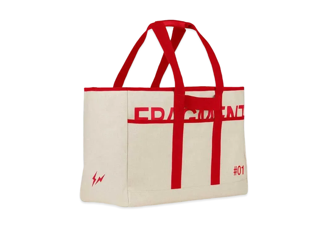 FRAGMENT x L/UNIFORM No.129 BIG BAG "Poppy Red"