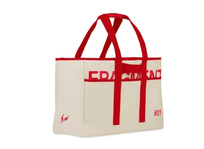 FRAGMENT x L/UNIFORM No.129 BIG BAG "Poppy Red"