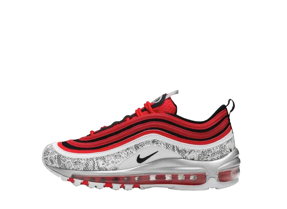 Jayson Tatum × Nike GS Air Max 97 "University Red/Black-White"