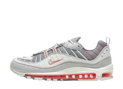 Nike Air Max 98 "Grey/Sail/Habanero Red"