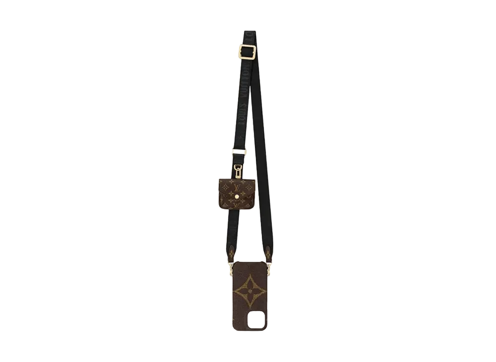 Louis Vuitton iPhone Strap Bumper 13 Pro Monogram