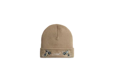 Kith Floral Script Beanie "Canvas"