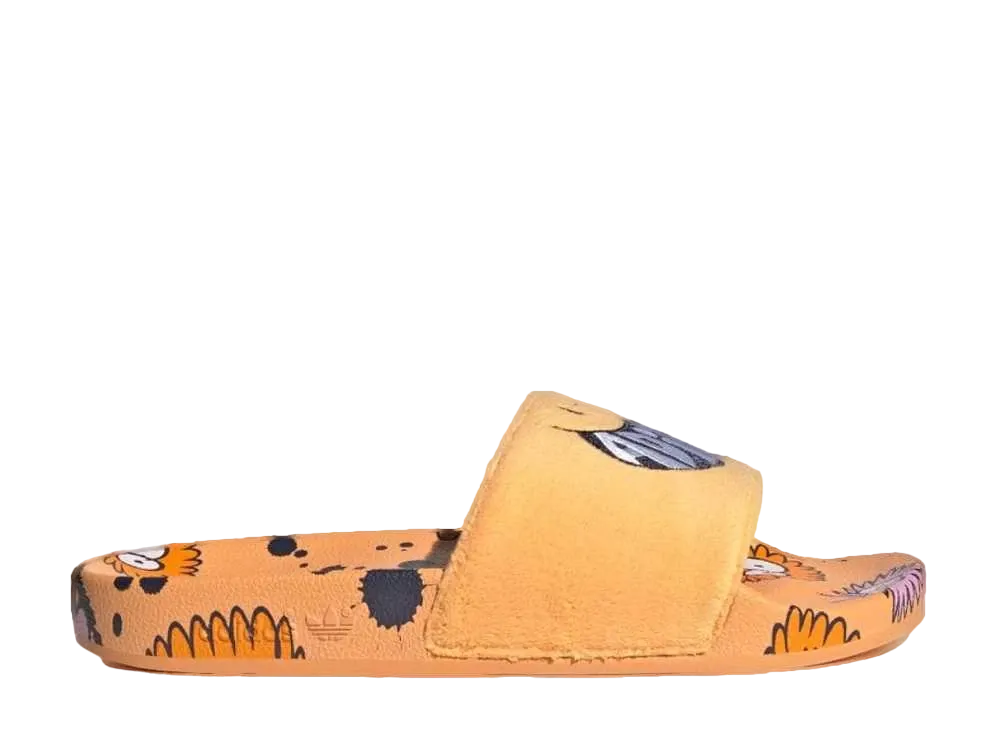 Kevin Lyons × adidas Adilette Slides "Hazy Orange"