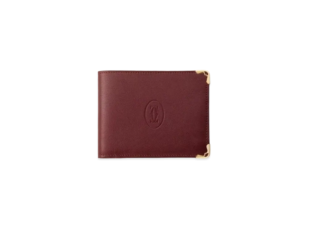Cartier Must de Cartier Wallet "Bordeaux"