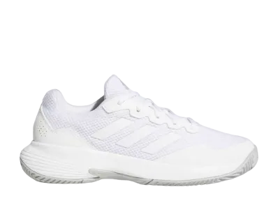 adidas Women's Gamecourt 2.0 Tennis "Footwear White/Grey Two"