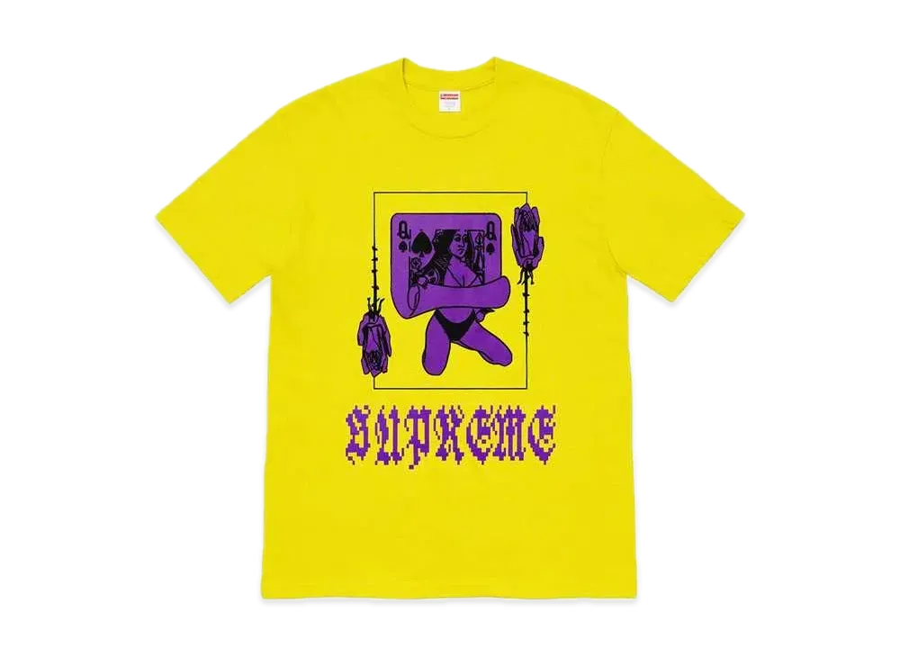 Supreme Queen Tee "Sulfur"
