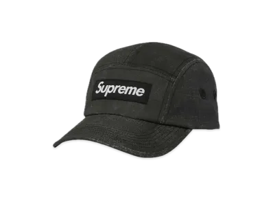 Supreme Coated Cordura Camp Cap "Black"