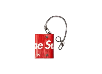 Louis Vuitton x Supreme Chain Wallet "Red"