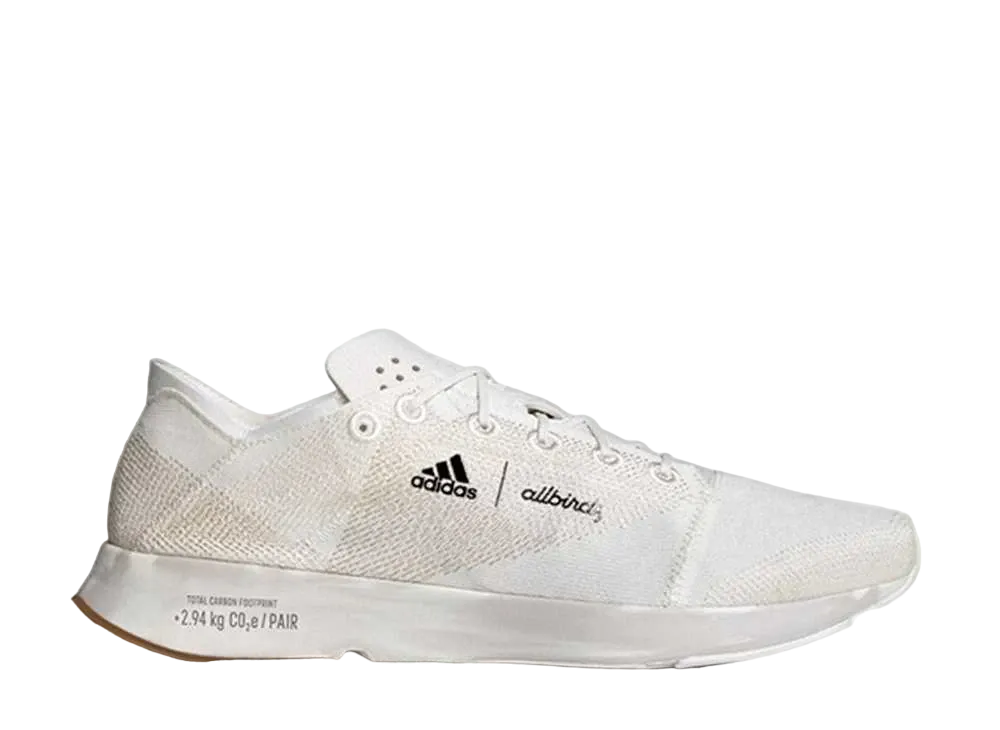 Allbirds × adidas Adizero 2.94 KG CO2E "Non Dye/Core Black/Clear Brown"