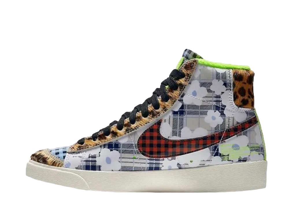 ナイキ ブレーザー ミッド ジェル "ワイルド プリント フローラル フランネル"
