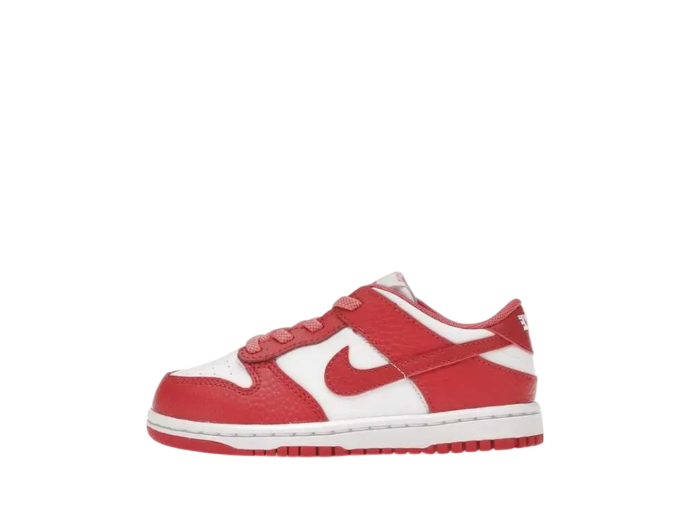 Nike TD Dunk Low "White/Gypsy Rose"