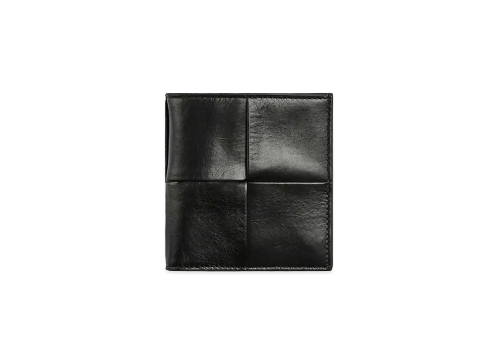 Bottega Veneta Slim Bi-Fold Wallet "Black"