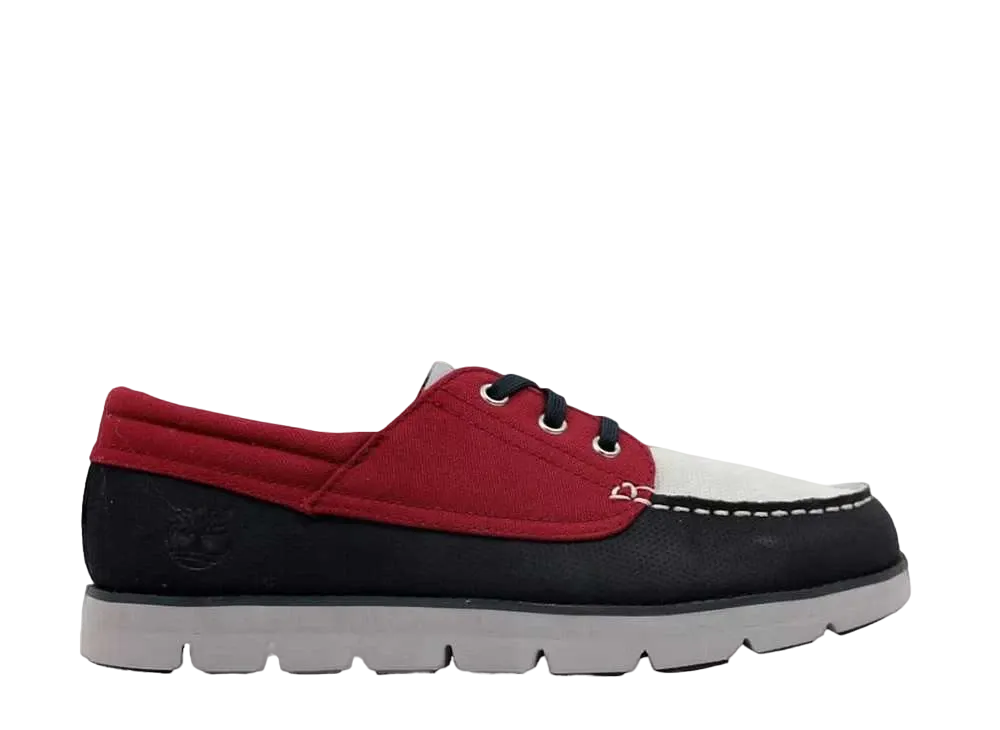 Timberland Earthkeepers Harborside Boat Shoe "Navy/Red"