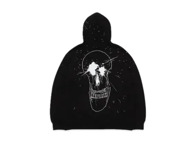 Supreme Ralph Steadman Skull Hooded Sweatshirt "Black"