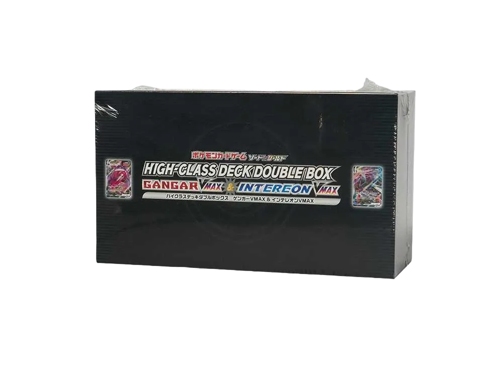 ポケモンカードゲーム ソード&シールド ハイクラスデッキダブルBOX ゲンガー VMAX & インテレオン VMAX