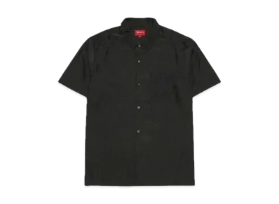 Supreme Leopard Silk S/S Shirt "Charcoal"
