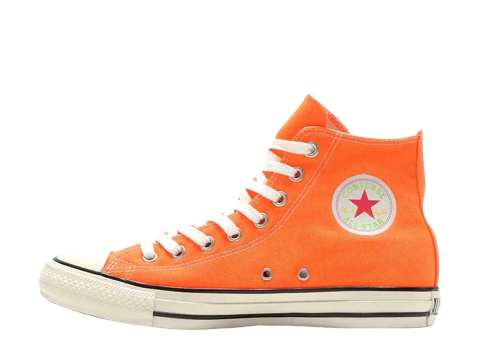 Converse All Star Musenshoku Canvas EC Hi "Neon orange"
