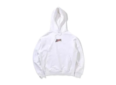 WIND AND SEA x ICECREAM COTTON HOODIE (ICE&SEA) "White"