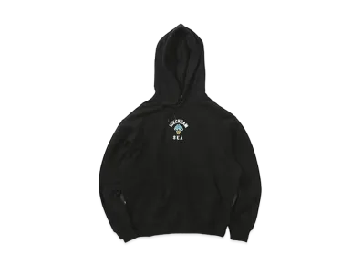 WIND AND SEA x ICECREAM COTTON HOODIE (CREAM) "Black"