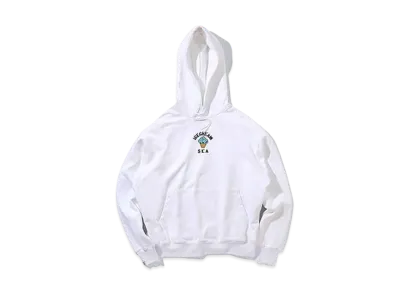 WIND AND SEA x ICECREAM COTTON HOODIE (CREAM) "White"