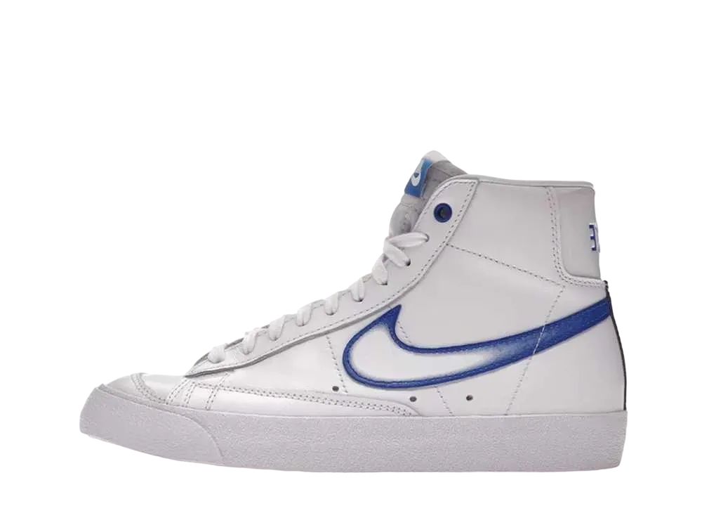 Nike Women's Blazer Mid "Airbrush White Royal"