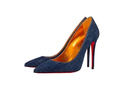 Christian Louboutin Kate 100mm "Blue"