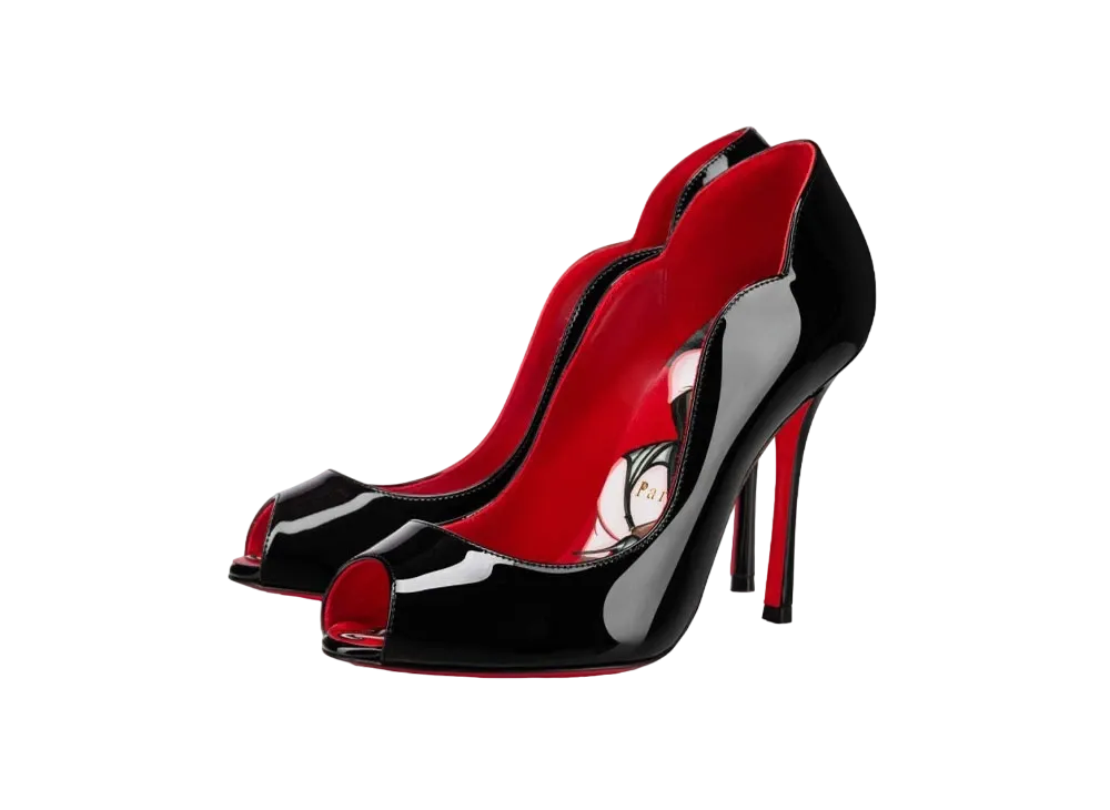 Christian Louboutin Chickup 100mm "Black"