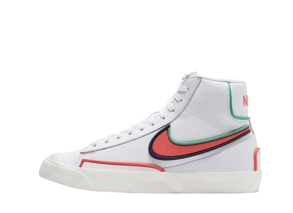 ナイキ ウィメンズ ブレーザー ミッド 77 インファイト "ホワイト クリムゾン"