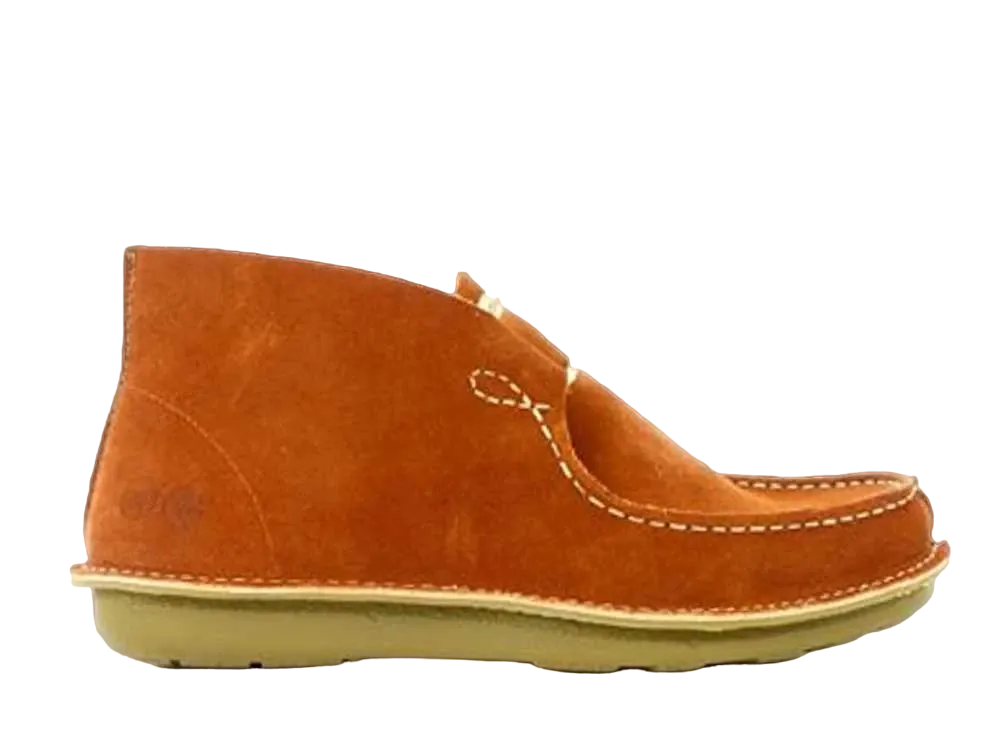 Timberland Pozu Moc Toe Chukka Boot "Rust Suede Brown"