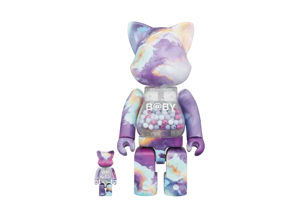 Bearbrick MY FIRST NY@BRICK B@BY MARBLE Ver. 100% & 400%