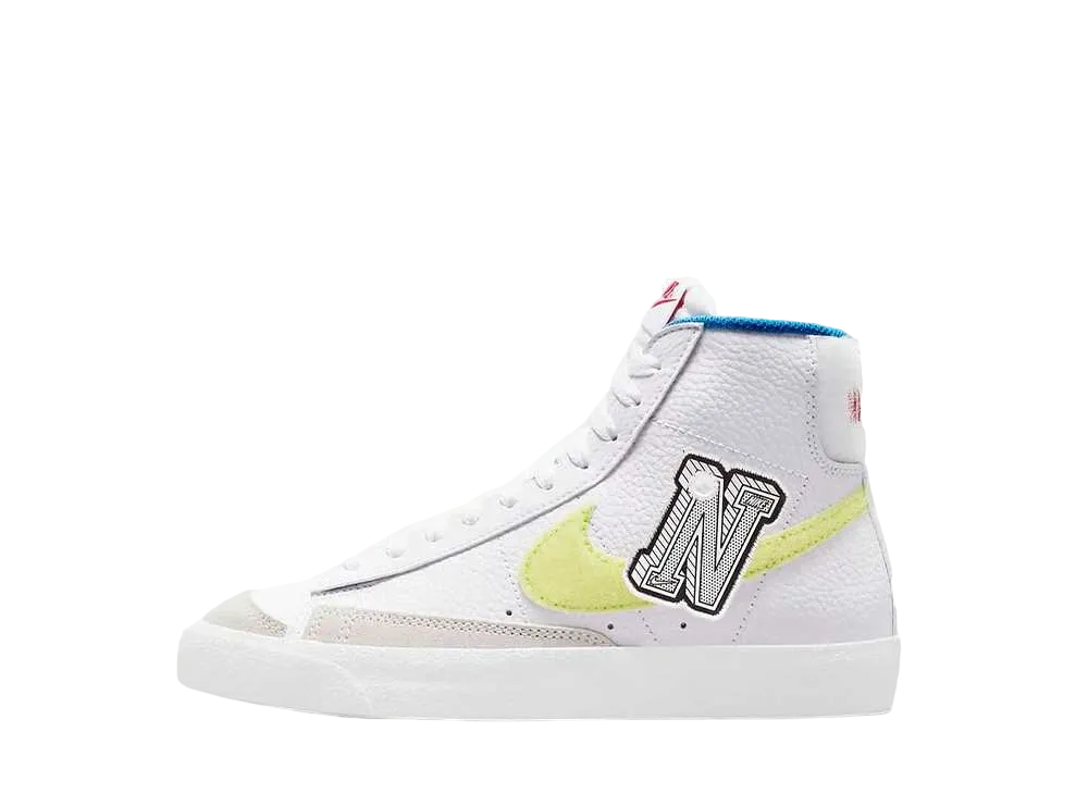 ナイキ GS ブレーザー ミッド 77 "ホワイト レモン ベルクロ"