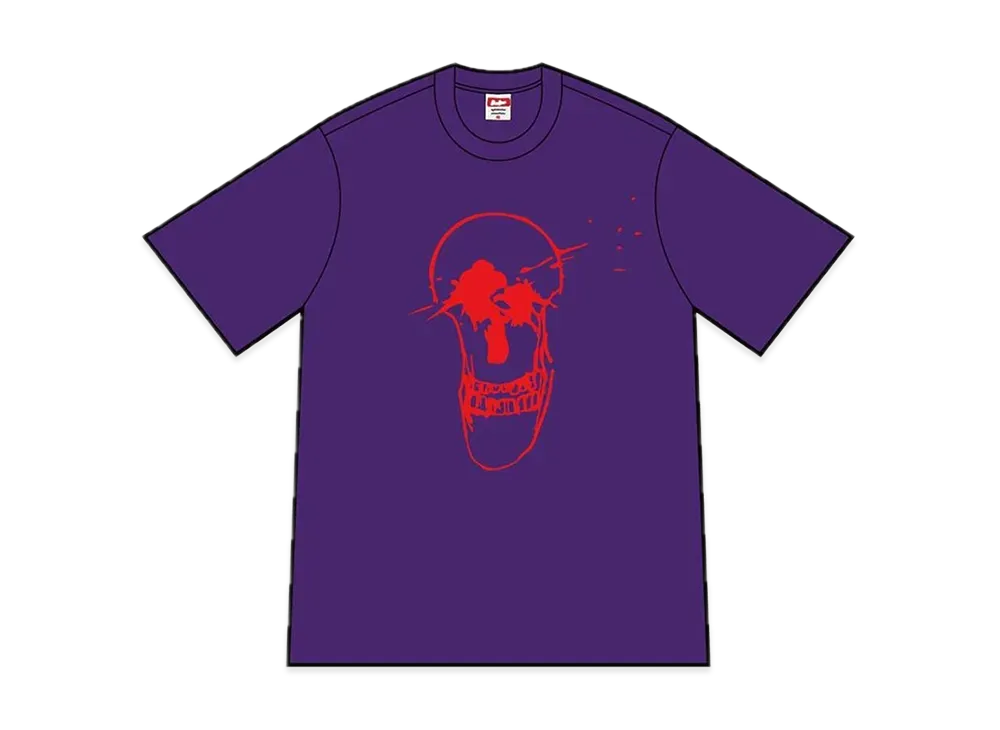 Supreme Ralph Steadman Skull Tee "Purple"