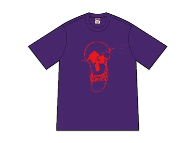 Supreme Ralph Steadman Skull Tee "Purple"