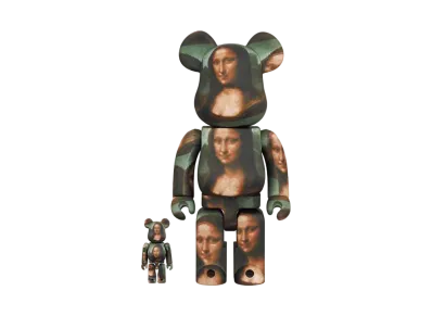 Bearbrick MONALISA OVERDRIVE 100% & 400%